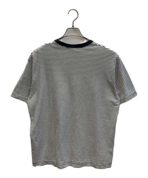 FOLL（フォル）FOLL (フォル) wardrobe border tee ホワイト×ブラック サイズ:SIZE 1の古着・服飾アイテム