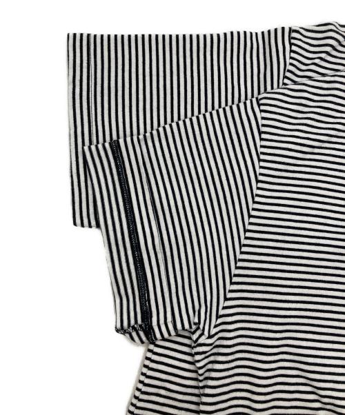 FOLL（フォル）FOLL (フォル) wardrobe border tee ホワイト×ブラック サイズ:SIZE 1の古着・服飾アイテム