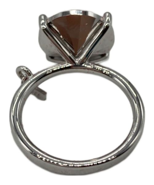 DIESEL（ディーゼル）DIESEL (ディーゼル) Diamond Cut Sterling Silver Ring サイズ:10号の古着・服飾アイテム