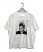 AKA SIX SIMON BARKERエーケーエーシックスバイサイモンバーカー）の古着「バンドTシャツ / PUNK'S DEAD / パンクス デッド」｜ホワイト