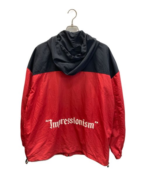 OFFWHITE（オフホワイト）OFFWHITE (オフホワイト) WINDBREAKER レッド×ブラック サイズ:XSの古着・服飾アイテム