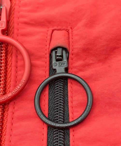 OFFWHITE（オフホワイト）OFFWHITE (オフホワイト) WINDBREAKER レッド×ブラック サイズ:XSの古着・服飾アイテム