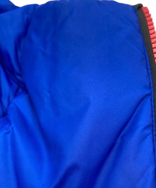 Columbia（コロンビア）Columbia (コロンビア) ビッグリブマウンテンダウンジャケット ブルー×ブラック サイズ:SIZE Mの古着・服飾アイテム