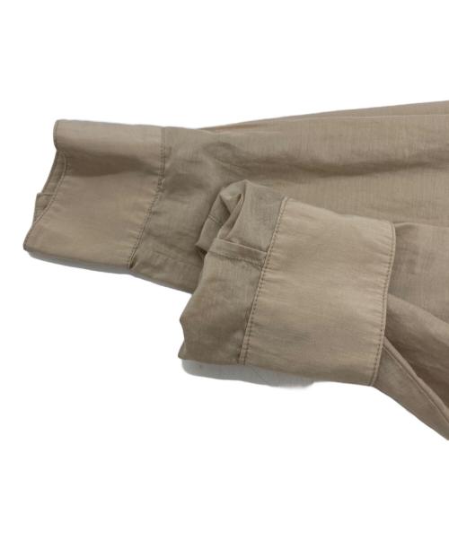 Spick and Span（スピック＆スパン）Spick and Span (スピックアンドスパン) コットンシルクティアードフリルスリーブブラウス ベージュ サイズ:SIZE Freeの古着・服飾アイテム