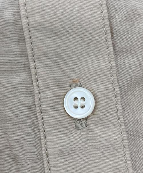 Spick and Span（スピック＆スパン）Spick and Span (スピックアンドスパン) コットンシルクティアードフリルスリーブブラウス ベージュ サイズ:SIZE Freeの古着・服飾アイテム