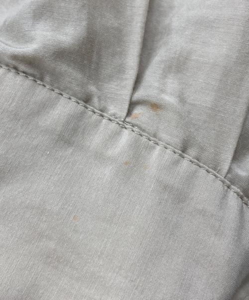 Spick and Span（スピック＆スパン）Spick and Span (スピックアンドスパン) コットンシルクティアードフリルスリーブブラウス ベージュ サイズ:SIZE Freeの古着・服飾アイテム