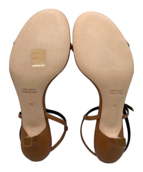 Brenta（ブレンタ）Brenta (ブレンタ) ストラップサンダル ブラウン サイズ:SIZE 35の古着・服飾アイテム
