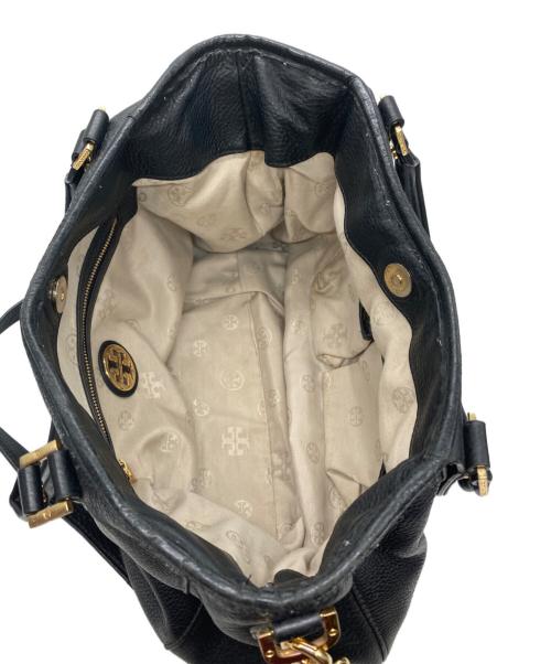 TORY BURCH（トリーバーチ）TORY BURCH (トリーバーチ) 2wayショルダーバッグ ブラックの古着・服飾アイテム