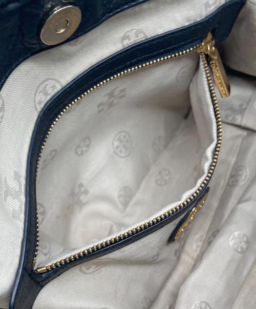 TORY BURCH（トリーバーチ）TORY BURCH (トリーバーチ) 2wayショルダーバッグ ブラックの古着・服飾アイテム