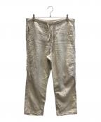 RHC Ron Hermanアールエイチシー ロンハーマン）の古着「リネンイージーワイドパンツ」｜アイボリー