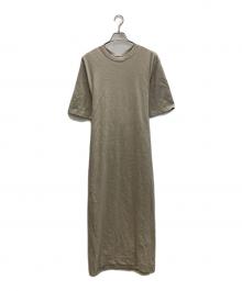 JANE SMITH（ジェーンスミス）の古着「BACK CACHECOEUR OP」｜ベージュ