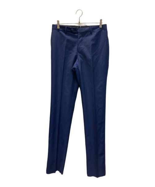 valditaro per SHIPS（ヴァルディターロ シップス）valditaro per SHIPS (ヴァルディターロ シップス) ストライプ3Bセットアップジャケット ネイビー サイズ:46の古着・服飾アイテム