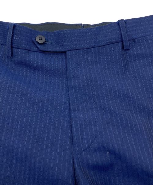 valditaro per SHIPS（ヴァルディターロ シップス）valditaro per SHIPS (ヴァルディターロ シップス) ストライプ3Bセットアップジャケット ネイビー サイズ:46の古着・服飾アイテム