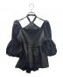 sahara（サハラ）の古着「Balloon Sleeve Top」｜ブラック