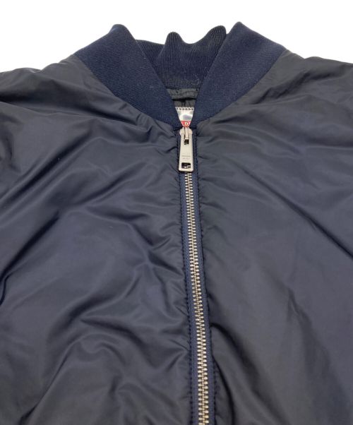 PRADA SPORTS（プラダスポーツ）PRADA SPORTS (プラダスポーツ) 中綿ブルゾン ネイビー サイズ:44の古着・服飾アイテム