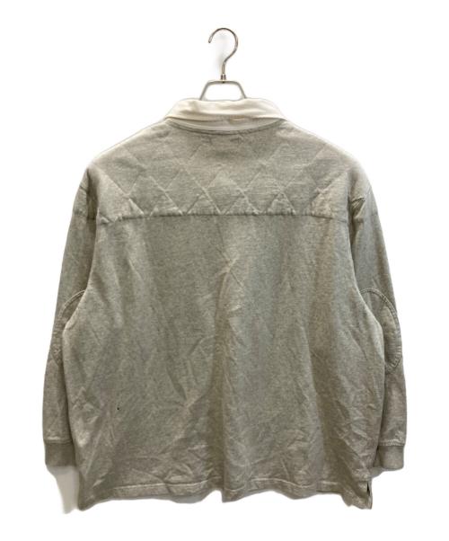 POLO RALPH LAUREN（ポロ・ラルフローレン）POLO RALPH LAUREN (ポロ・ラルフローレン) チンストヘビーポロスウェット グレー サイズ:SIZE 3XBの古着・服飾アイテム