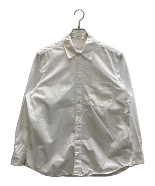FOLL（フォル）FOLL (フォル) broad heavy washed shirt ホワイト サイズ:SIZE 2の古着・服飾アイテム