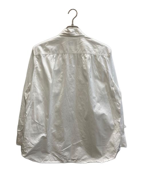 FOLL（フォル）FOLL (フォル) broad heavy washed shirt ホワイト サイズ:SIZE 2の古着・服飾アイテム
