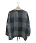 South2 West8 (サウスツー ウエストエイト) String V Neck Shirt - Linen Block Plaid ブラック サイズ:S：6000円