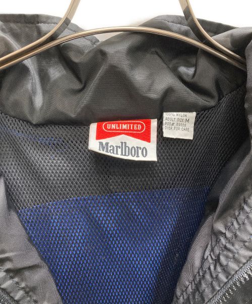 marlboro（マルボロ）marlboro (マルボロ) 90'sナイロンジャケット ブルー サイズ:Mの古着・服飾アイテム