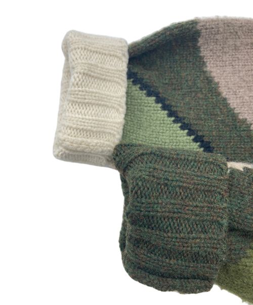 sacai（サカイ）sacai (サカイ) KAWS (カウズ) ジャガードニットプルオーバー マルチカラー サイズ:1の古着・服飾アイテム