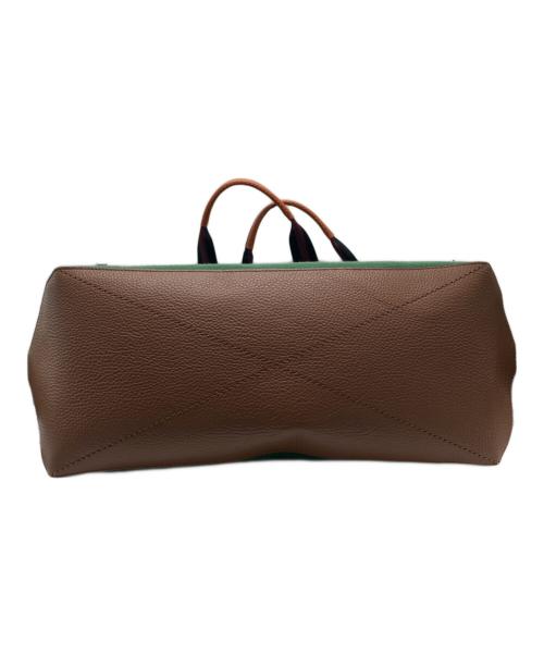 COACH（コーチ）COACH (コーチ) カラーブロックトート グリーン×ブラウンの古着・服飾アイテム