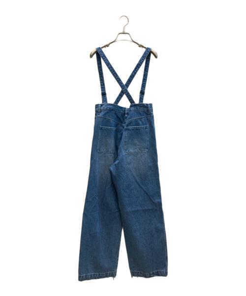 Q.anos（キュアノス）Q.anos (キュアノス) サスペンダーベイカーデニム インディゴ サイズ:SIZE Freeの古着・服飾アイテム