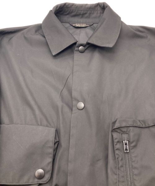 UNUSED（アンユーズド）UNUSED (アンユーズド) ミリタリーステンカラーコート ブラック サイズ:１の古着・服飾アイテム