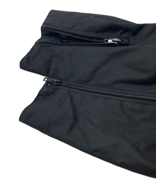 UNUSED（アンユーズド）UNUSED (アンユーズド) ミリタリーステンカラーコート ブラック サイズ:１の古着・服飾アイテム