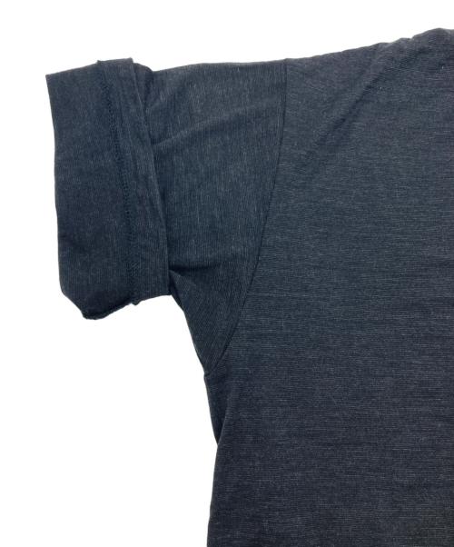 COMOLI（コモリ）COMOLI (コモリ) ウール天竺 半袖クルー ブラック サイズ:SIZE 2の古着・服飾アイテム