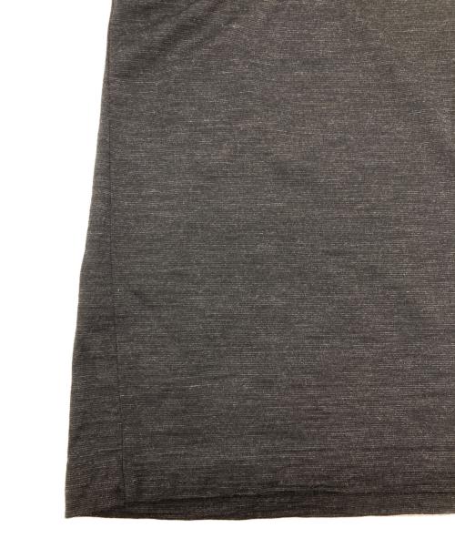 COMOLI（コモリ）COMOLI (コモリ) ウール天竺 半袖クルー ブラック サイズ:SIZE 2の古着・服飾アイテム