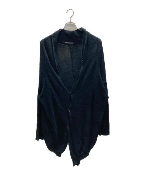 Y's（ワイズ）Y's (ワイズ) コットンニットカーディガン ブラック サイズ:3の古着・服飾アイテム