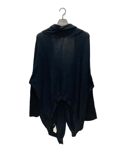 Y's（ワイズ）Y's (ワイズ) コットンニットカーディガン ブラック サイズ:3の古着・服飾アイテム