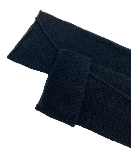 Y's（ワイズ）Y's (ワイズ) コットンニットカーディガン ブラック サイズ:3の古着・服飾アイテム