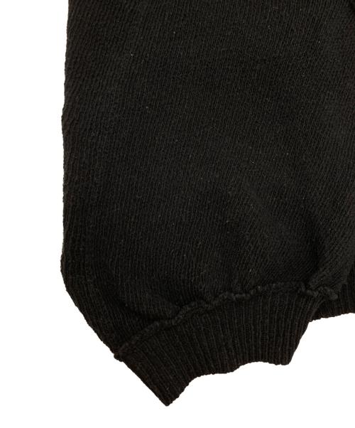 Y's（ワイズ）Y's (ワイズ) コットンニットカーディガン ブラック サイズ:3の古着・服飾アイテム