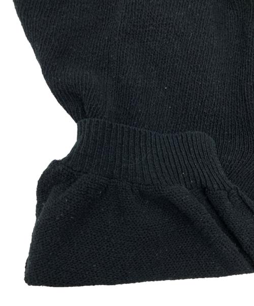 Y's（ワイズ）Y's (ワイズ) コットンニットカーディガン ブラック サイズ:3の古着・服飾アイテム