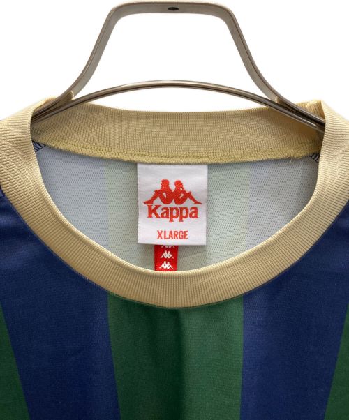 417 by EDIFICE（417 バイ エディフィス）417 by EDIFICE (417 バイ エディフィス) KAPPA (カッパ) CITY BOYS FC L/S Jersey 02 ネイビー サイズ:XLの古着・服飾アイテム