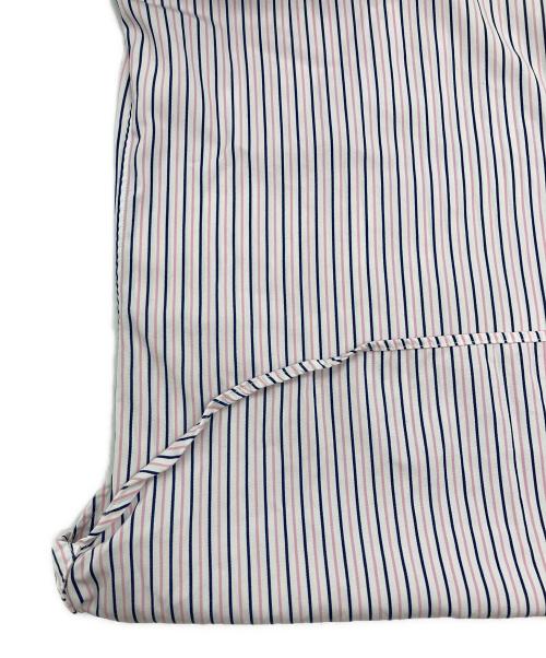 POLO RALPH LAUREN（ポロ・ラルフローレン）POLO RALPH LAUREN (ポロ・ラルフローレン) ストライプシャツ ピンク サイズ:SIZE 15 1/2の古着・服飾アイテム