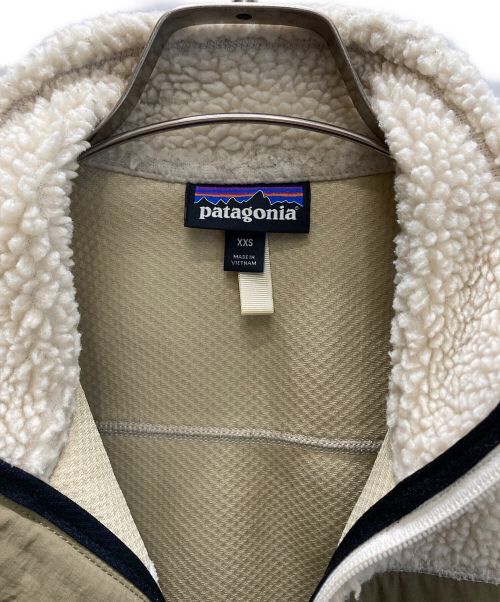 Patagonia（パタゴニア）Patagonia (パタゴニア) クラシック・レトロX・ジャケット アイボリー サイズ:XXSの古着・服飾アイテム