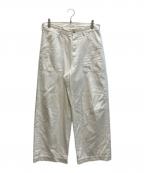 45Rフォーティファイブ・アール）の古着「ワイドベイカーパンツ」｜ホワイト