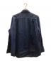 FOLL (フォル) french linen heavy washed shirt ネイビー サイズ:SIZE 2：6000円
