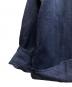 中古・古着 FOLL (フォル) french linen heavy washed shirt ネイビー サイズ:SIZE 2：6000円