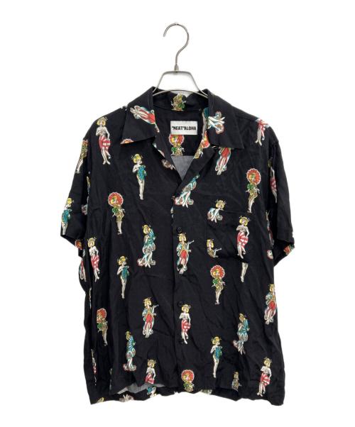 NEAT ALOHA（ニートアロハ）NEAT ALOHA (ニートアロハ) アロハシャツ ブラック サイズ:SIZE Lの古着・服飾アイテム