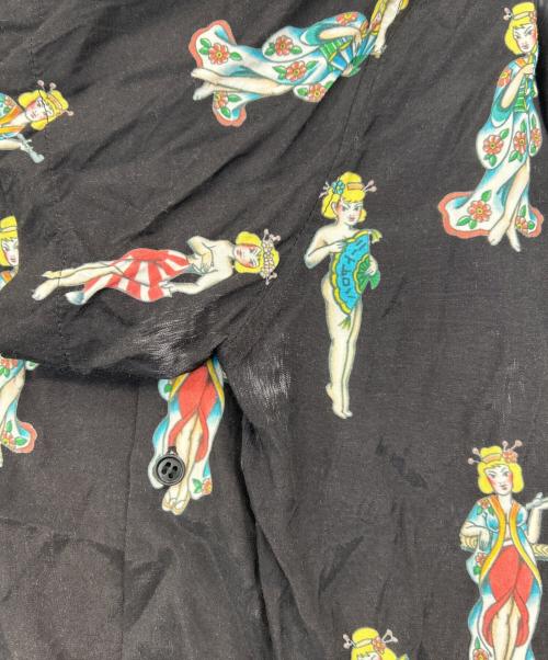 NEAT ALOHA（ニートアロハ）NEAT ALOHA (ニートアロハ) アロハシャツ ブラック サイズ:SIZE Lの古着・服飾アイテム