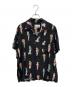 NEAT ALOHA（ニートアロハ）の古着「アロハシャツ」｜ブラック