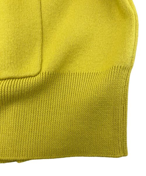 CABAN（キャバン）CABaN (キャバン) コットンカシミヤ パーカ イエロー サイズ:Lの古着・服飾アイテム