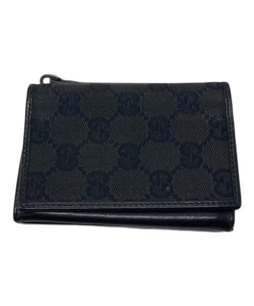 GUCCI（グッチ）GUCCI (グッチ) 名刺入れ ブラックの古着・服飾アイテム