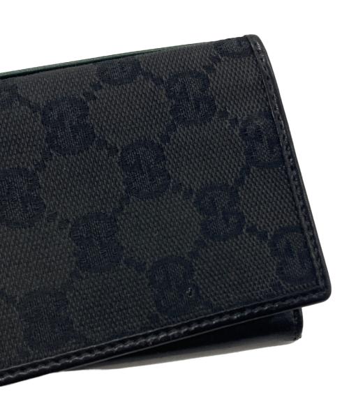 GUCCI（グッチ）GUCCI (グッチ) 名刺入れ ブラックの古着・服飾アイテム