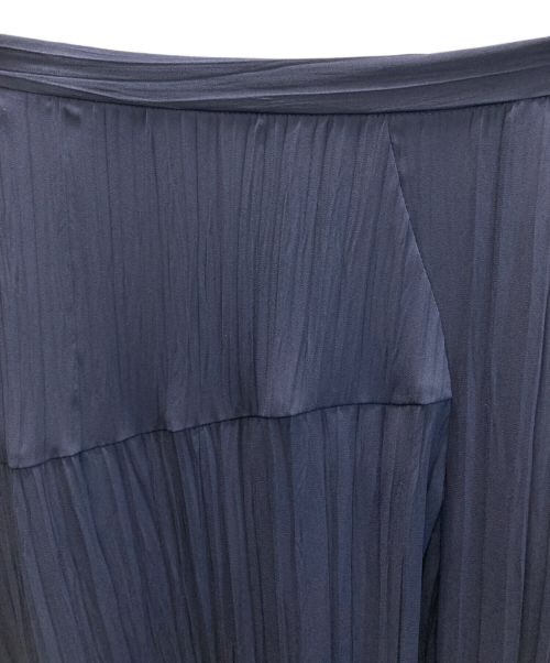 theory（セオリー）theory (セオリー) Airy GGT Asym Drape SKT ネイビー サイズ:2の古着・服飾アイテム