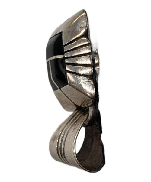 Navajo（ナバホ）Navajo (ナバホ) ペンダントトップ ブラック×シルバーの古着・服飾アイテム